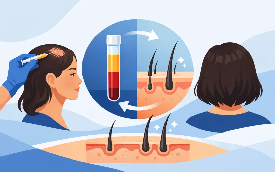 How PRP Hair Treatment Works for Thinning Hair