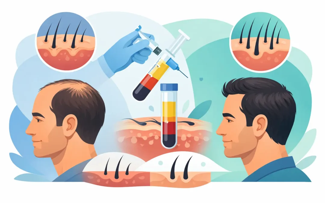 PRP Hair Loss Before After: What to Expect