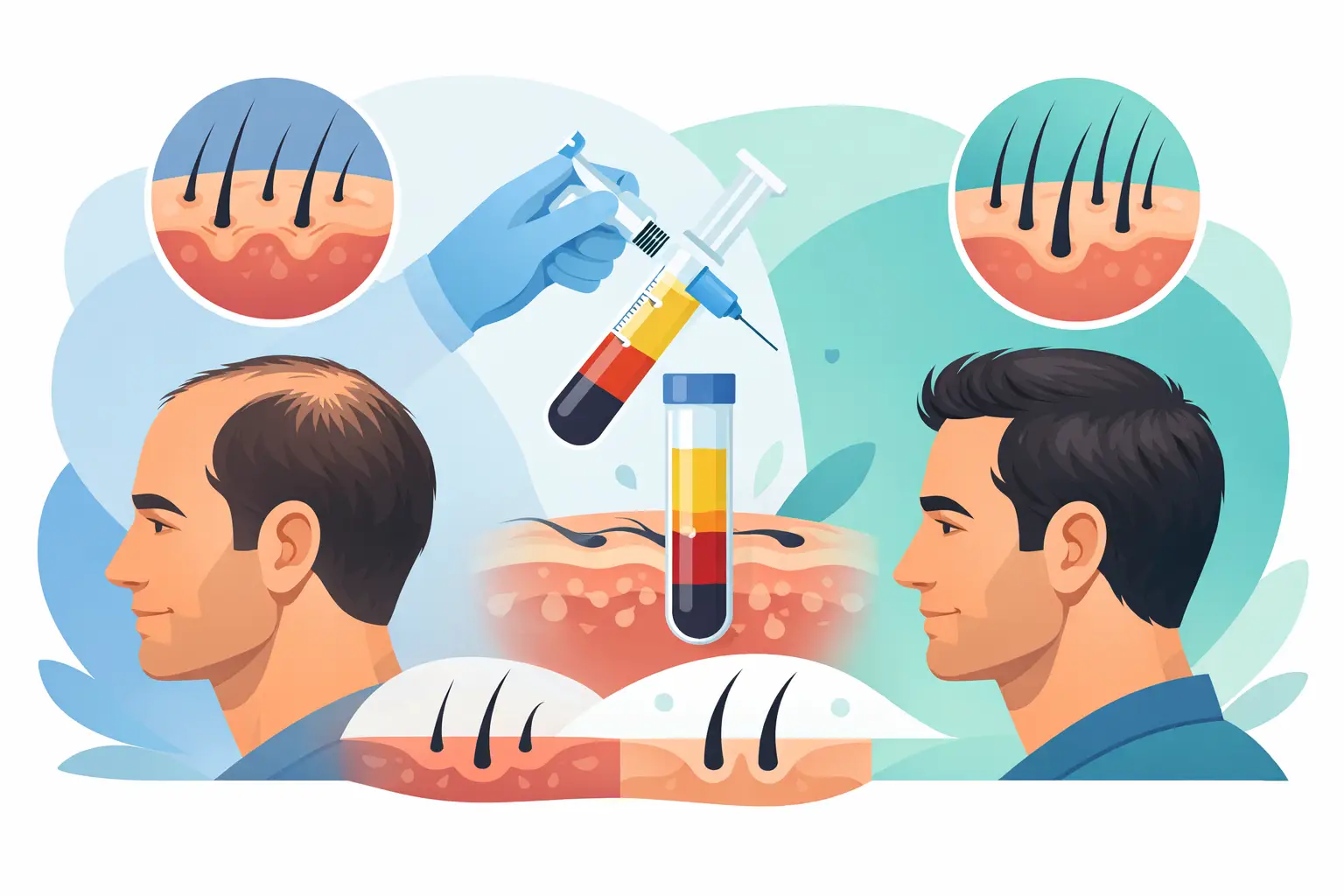 PRP Hair Loss Before After: What to Expect
