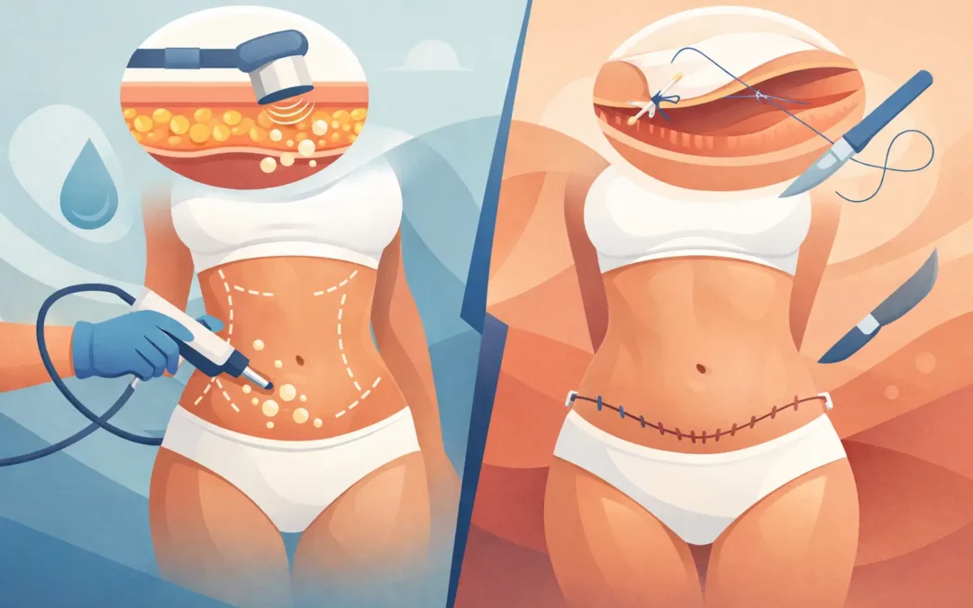 Vaser Liposuction vs Tummy Tuck: Which Is Right?