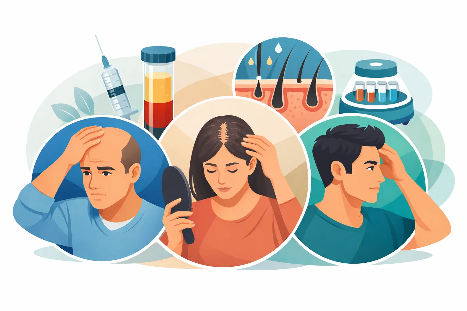 Who Is Suitable for PRP Hair Loss Treatment?