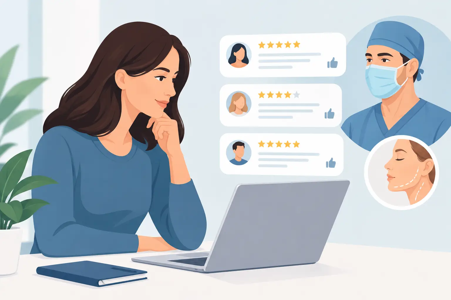How to Read Facelift Surgeon Reviews Wisely